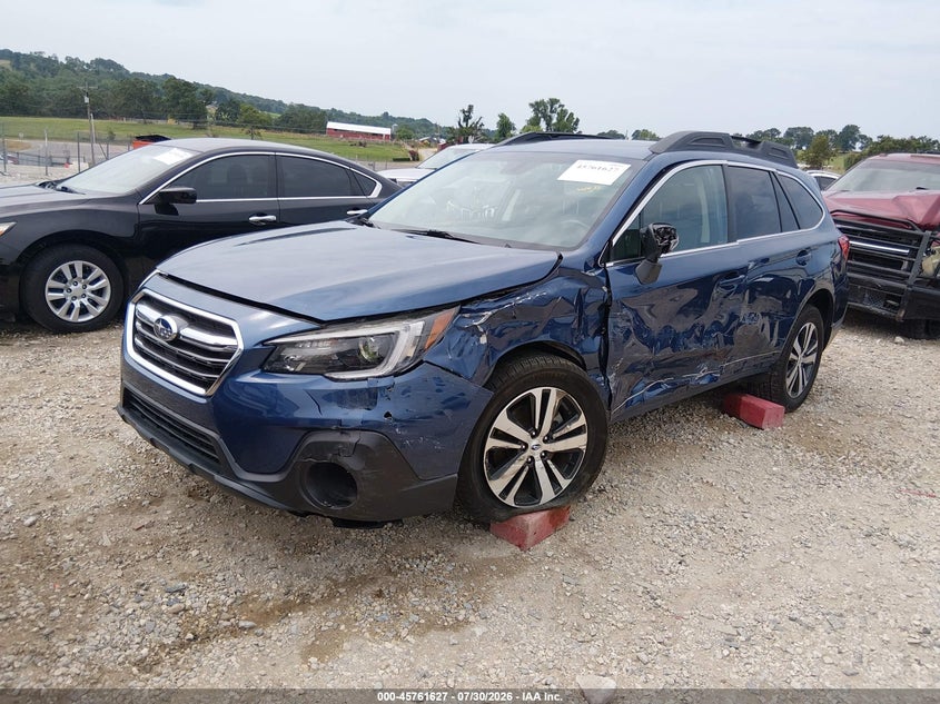 Vin: 4s4bsanc5k3300836, lot: 46260376, subaru outback 2.5i limited 20192