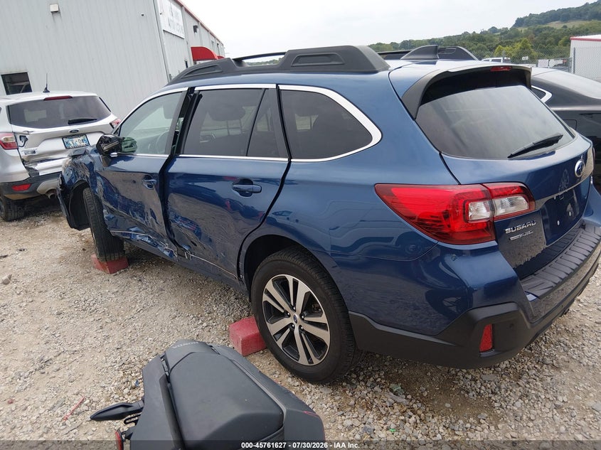 Vin: 4s4bsanc5k3300836, lot: 46260376, subaru outback 2.5i limited 20193