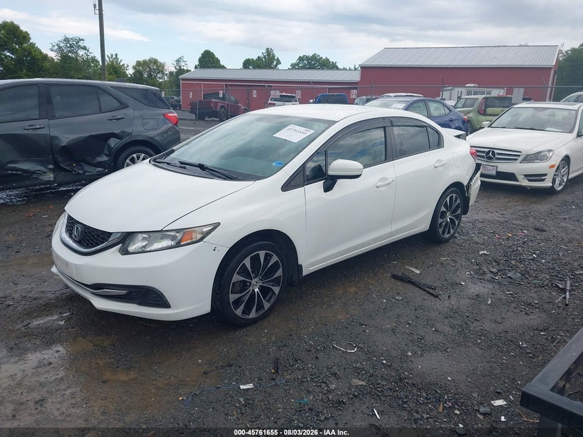 2015 HONDA CIVIC auction photo 2