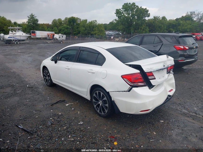 2015 HONDA CIVIC auction photo 3