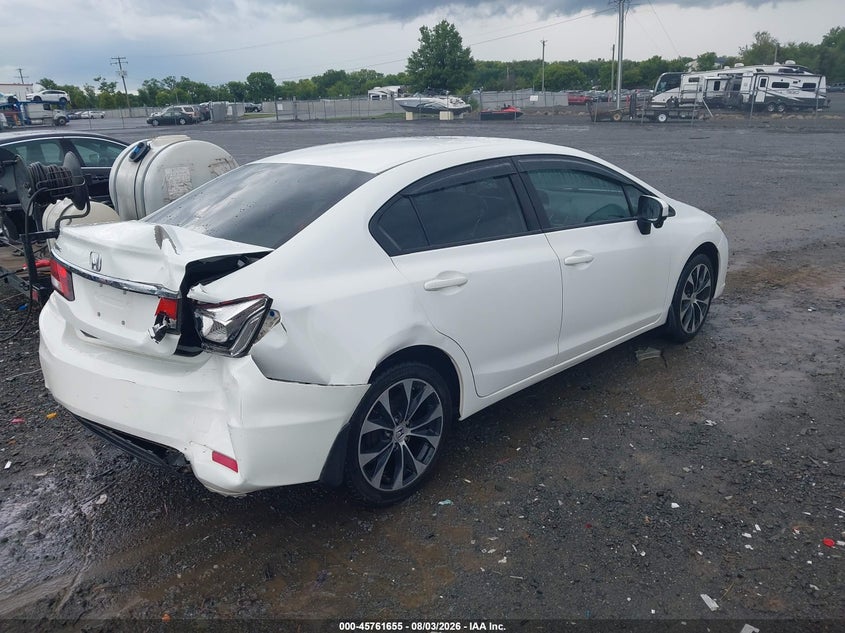 2015 HONDA CIVIC auction photo 4