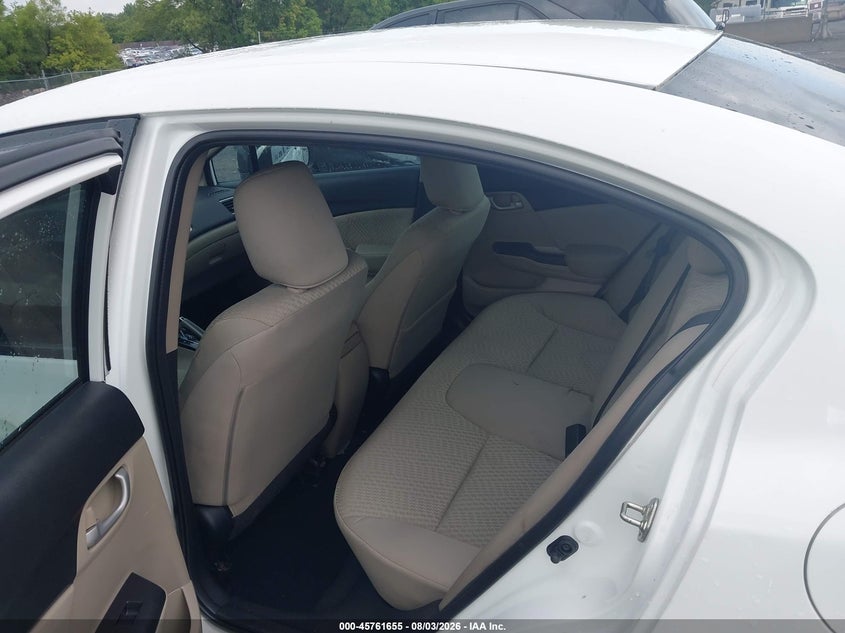 2015 HONDA CIVIC auction photo 8