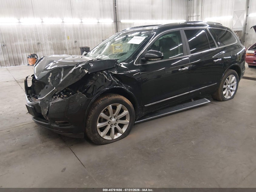 Vin: 5gakvdkd4dj198147, lot: 46260405, buick enclave premium 20132