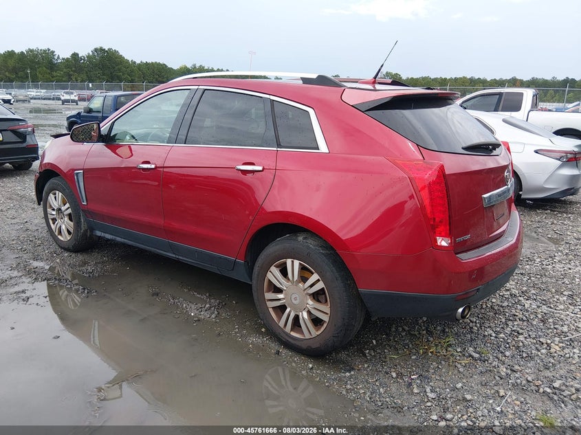 Vin: 3gyfnbe31es580654, lot: 46260415, cadillac srx luxury collection 20143
