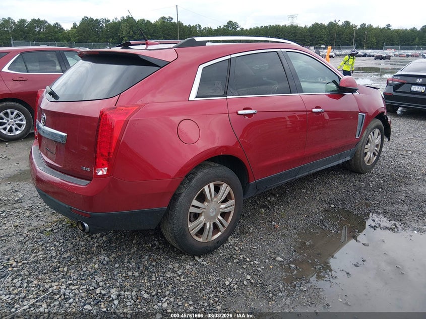Vin: 3gyfnbe31es580654, lot: 46260415, cadillac srx luxury collection 20144