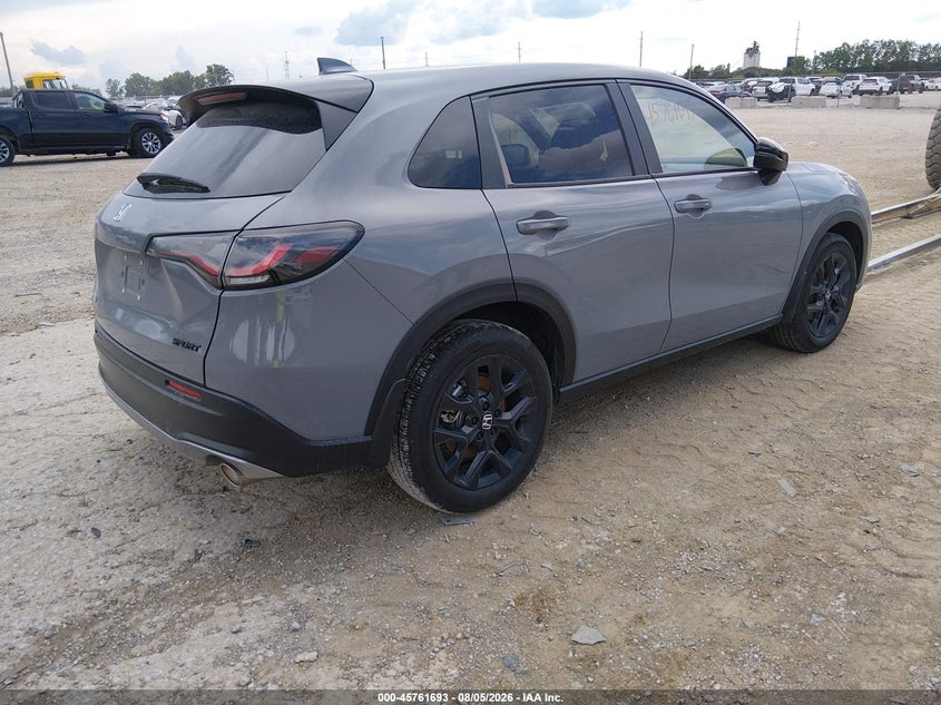 Vin: 3czrz2h52sm758554, lot: 46260442, honda hr-v awd sport 20254