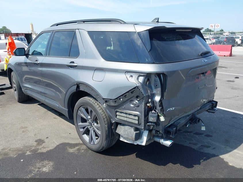 Vin: 1fmsk7dh5pgb43180, lot: 46260454, ford explorer xlt 20233