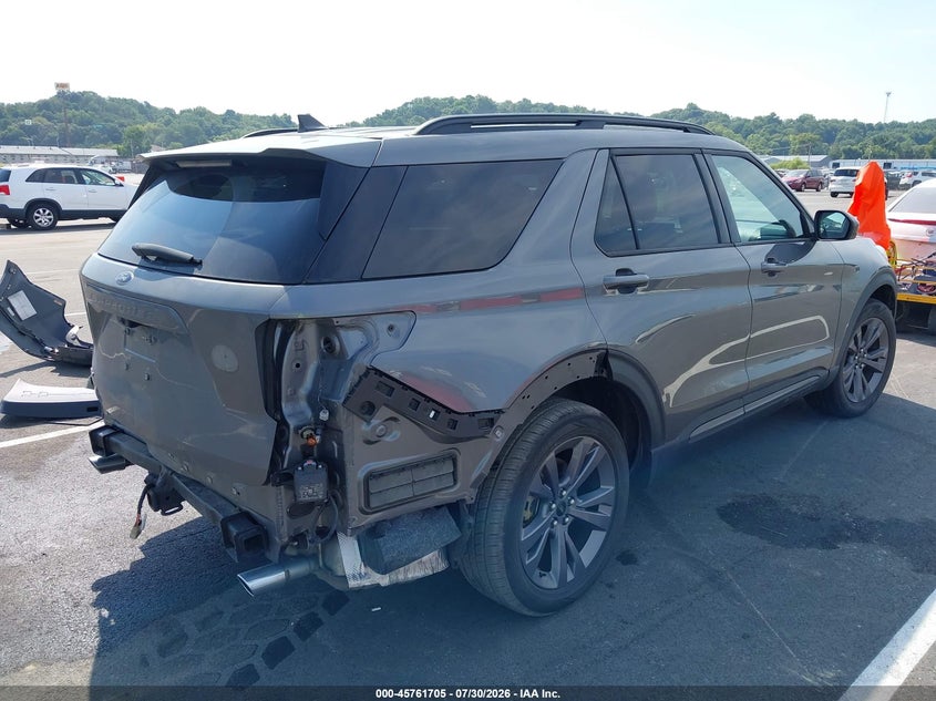 Vin: 1fmsk7dh5pgb43180, lot: 46260454, ford explorer xlt 20234