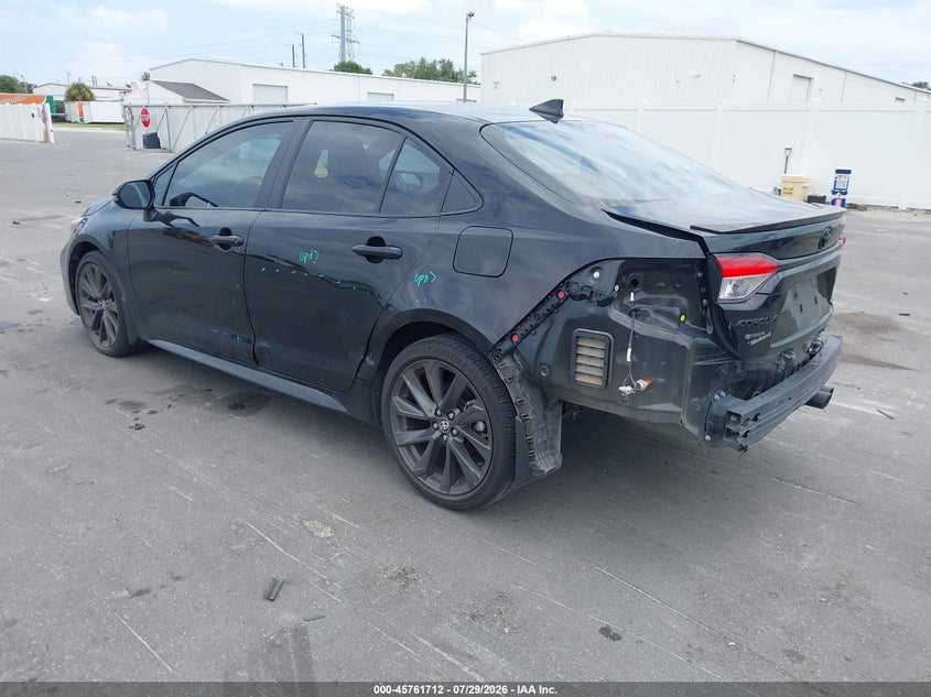 Vin: 5yfs4mce9rp204035, lot: 46260461, toyota corolla se 20243