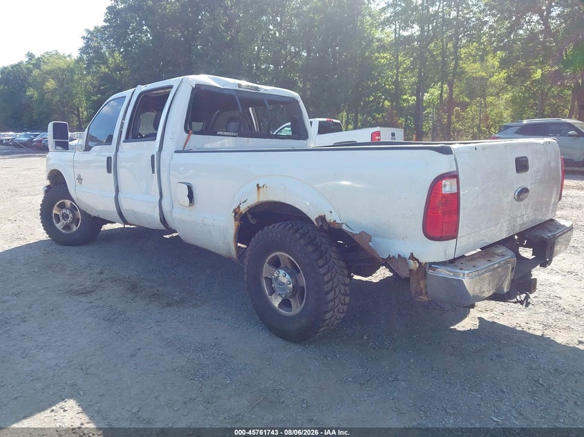 Vin: 1ft8w3bt6bec66705, lot: 46260493, ford f-350 xlt 20113