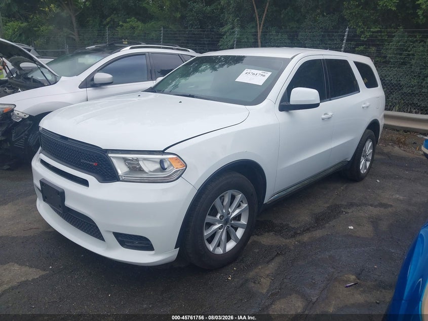 Vin: 1c4sdjft5kc745350, lot: 46260505, dodge durango pursuit awd 20192