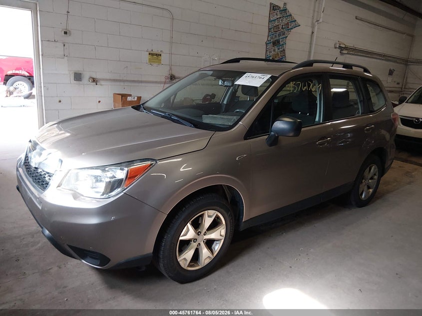 Vin: jf2sjabc6fh809159, lot: 46260513, subaru forester 2.5i 20152