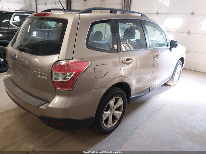 Vin: jf2sjabc6fh809159, lot: 46260513, subaru forester 2.5i 20154