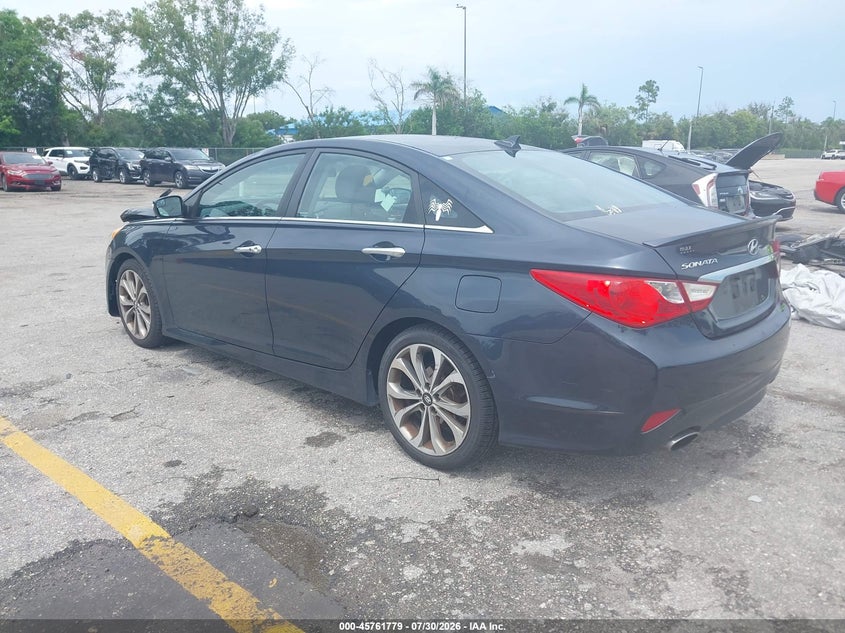 Vin: 5npec4acxeh898890, lot: 46260528, hyundai sonata se 20143