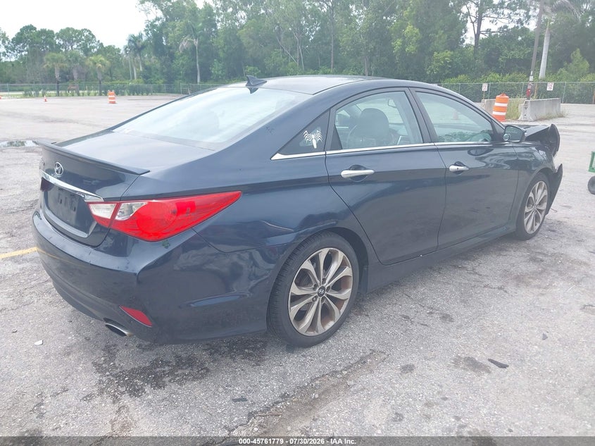 Vin: 5npec4acxeh898890, lot: 46260528, hyundai sonata se 20144