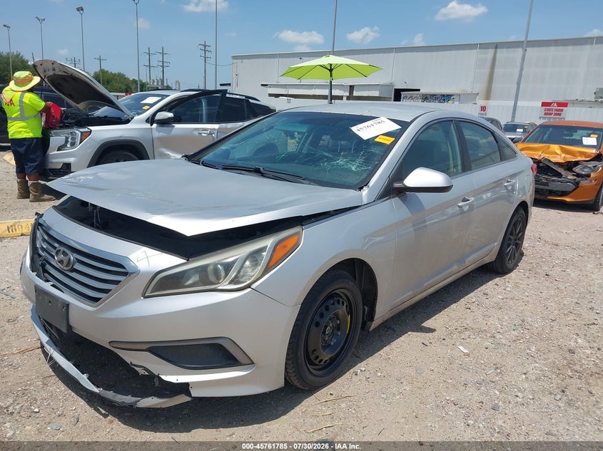 Vin: 5npe24af4hh521277, lot: 46260534, hyundai sonata 20172