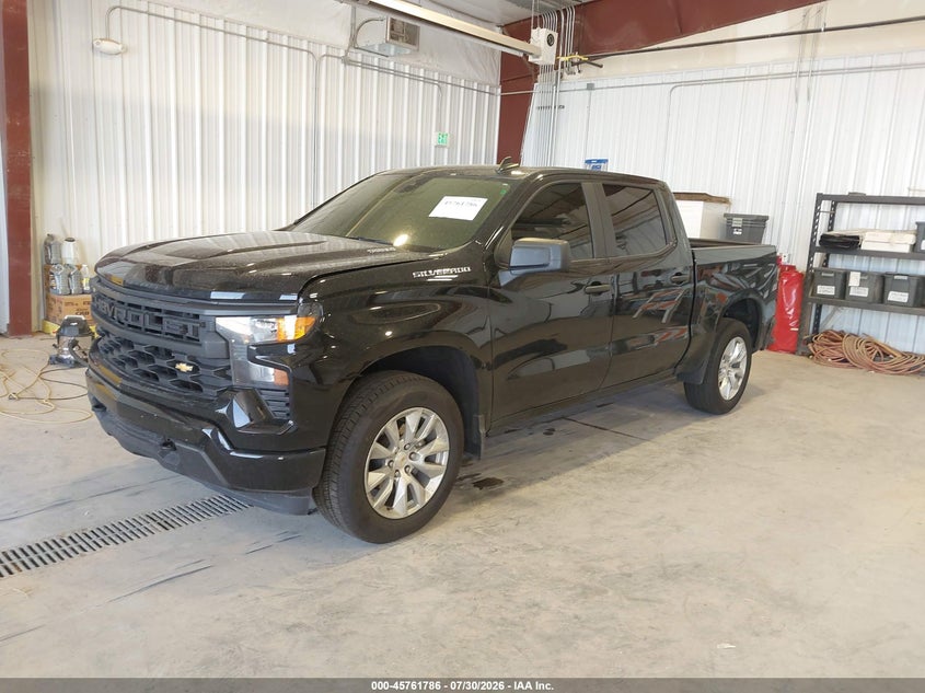 Vin: 1gcpabek2tz257632, lot: 46260535, chevrolet silverado 1500 2wd  short bed custom 20262