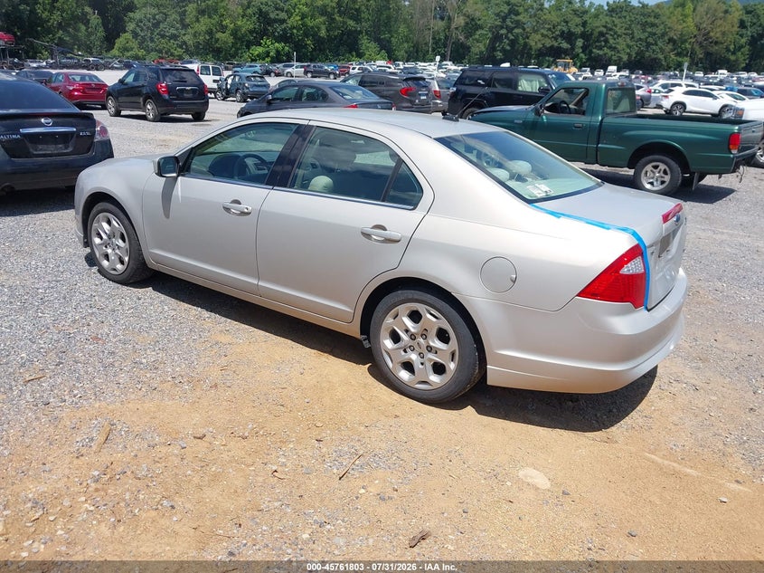 Vin: 3fahp0ha5ar297544, lot: 46260552, ford fusion se 20103