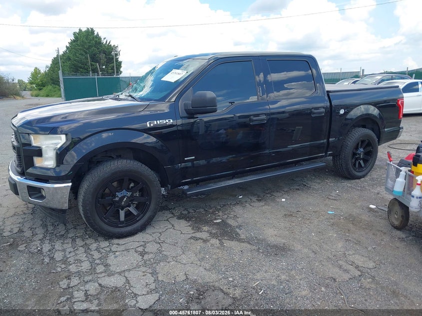 Vin: 1ftew1cp8hfa34988, lot: 46260556, ford f-150 xlt 20172