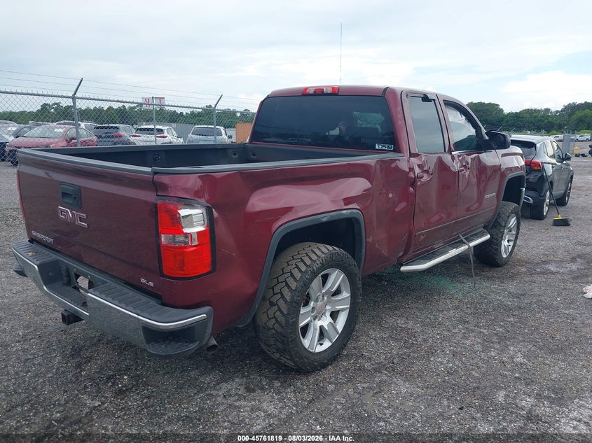 Vin: 1gtr1uec3ez278991, lot: 46260568, gmc sierra 1500 sle 20144