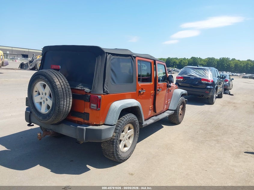 Vin: 1j4ba3h1xbl510646, lot: 46260575, jeep wrangler unlimited sport 20114