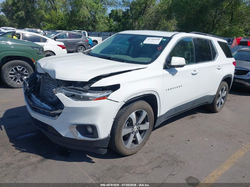 Vin: 1gnerhkw4kj202601, lot: 46260577, chevrolet traverse 3lt 20192