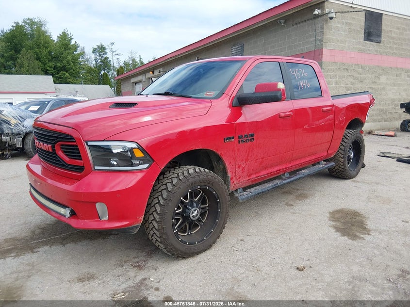 Vin: 1c6rr7mt0hs666017, lot: 46260596, ram 1500 night  4x4 5'7 box 20172