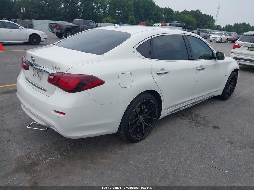 Vin: jn1by1pp0fm602024, lot: 46260600, infiniti q70l 3.7 20154