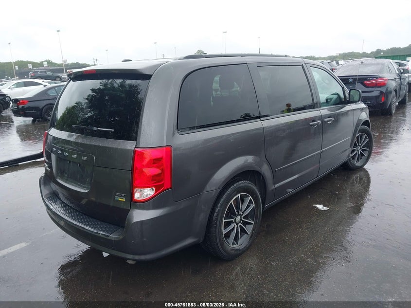 Vin: 2c4rdgeg9hr596687, lot: 46260633, dodge grand caravan gt 20174