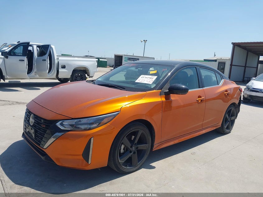 2025 NISSAN SENTRA auction photo 2