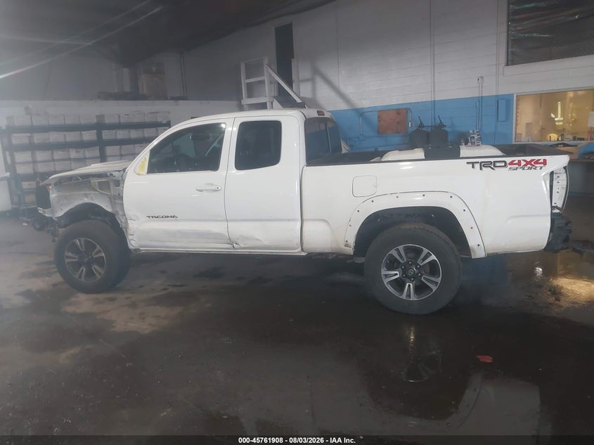 TOYOTA TACOMA 2018 VIN 5TFSZ5AN4JX139384