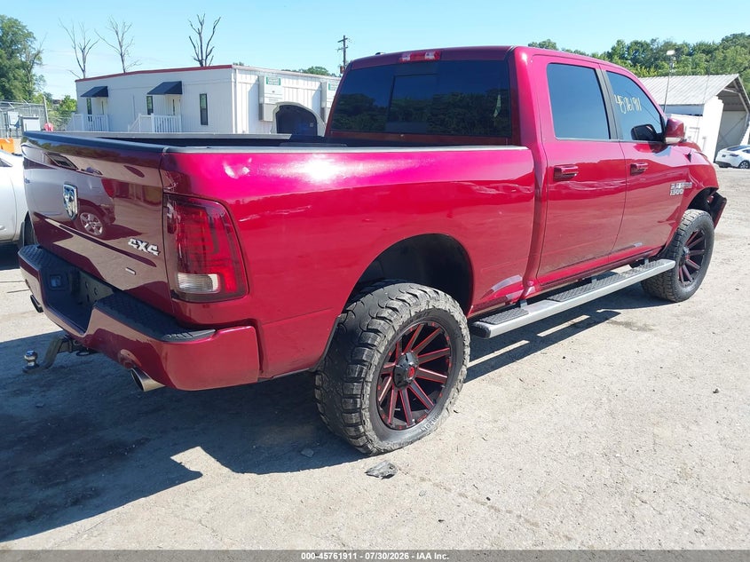 Vin: 1c6rr7ut8fs592777, lot: 46260660, ram 1500 sport 20154