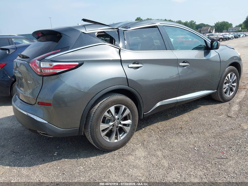 Vin: 5n1az2mh2gn141523, lot: 46260666, nissan murano platinum/s/sl/sv 20164