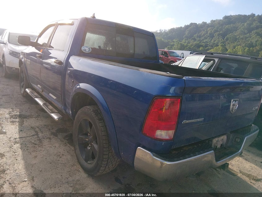 Vin: 1c6rr7ltxes365879, lot: 46260677, ram 1500 outdoorsman 20143