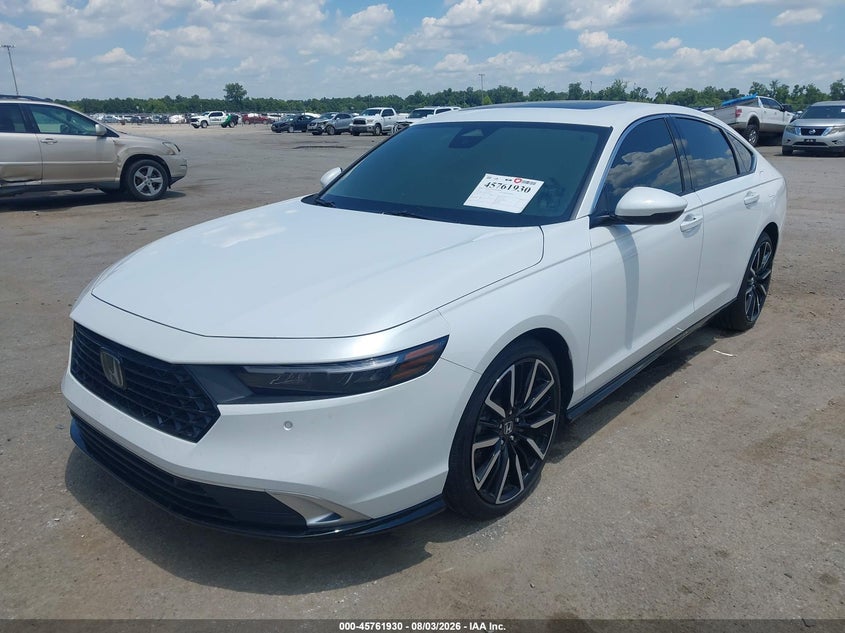 Vin: 1hgcy2f81sa052556, lot: 46260679, honda accord hybrid touring 20252