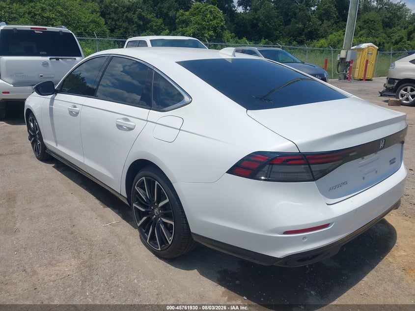 Vin: 1hgcy2f81sa052556, lot: 46260679, honda accord hybrid touring 20253