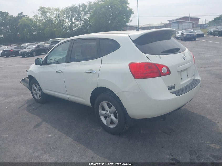 Vin: jn8as5mvxaw121932, lot: 46260680, nissan rogue s 20103