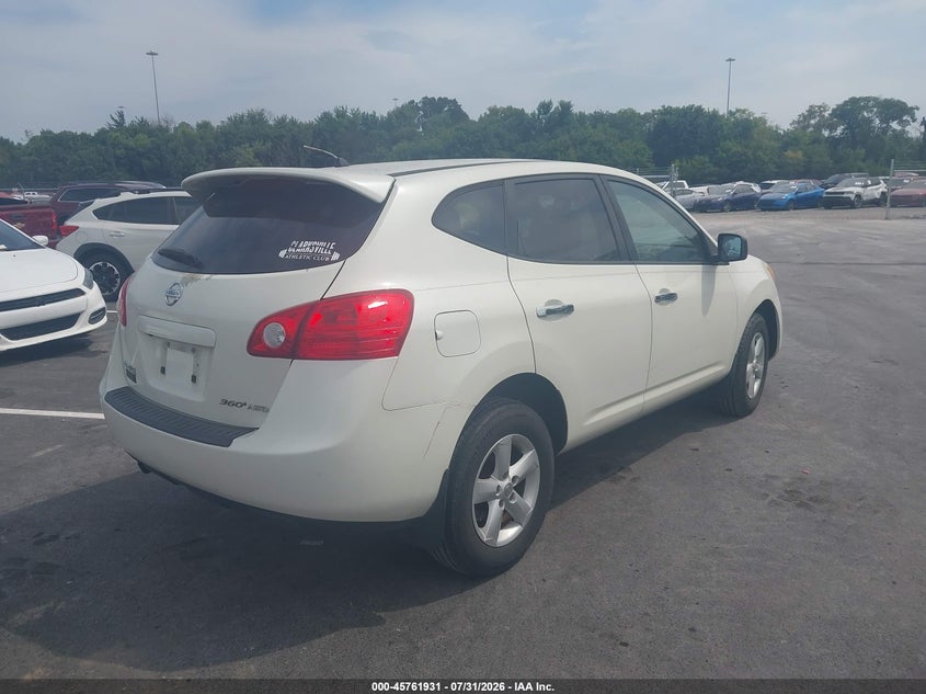 Vin: jn8as5mvxaw121932, lot: 46260680, nissan rogue s 20104
