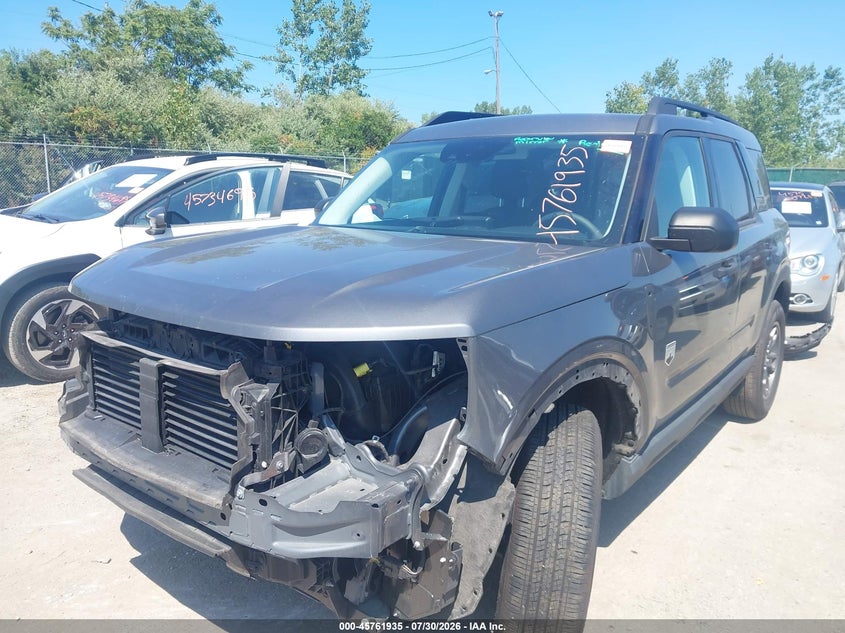 Vin: 3fmcr9b66rre38393, lot: 46260684, ford bronco sport big bend 20242