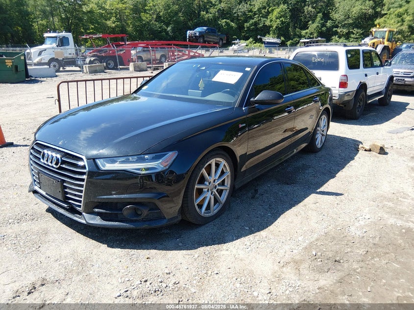 Vin: waug3afc1jn025214, lot: 46260686, audi a6 3.0t premium plus 20182