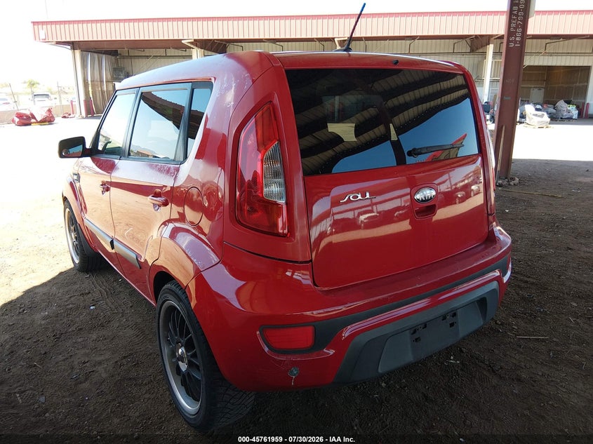 Vin: kndjt2a51d7501705, lot: 46260708, kia soul 20133