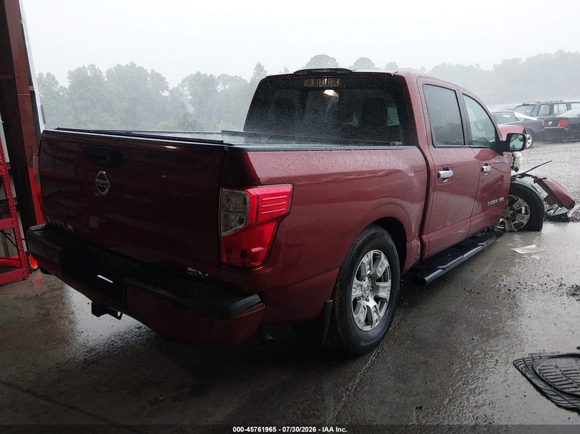 Vin: 1n6aa1e69jn548164, lot: 46260714, nissan titan sv 20184