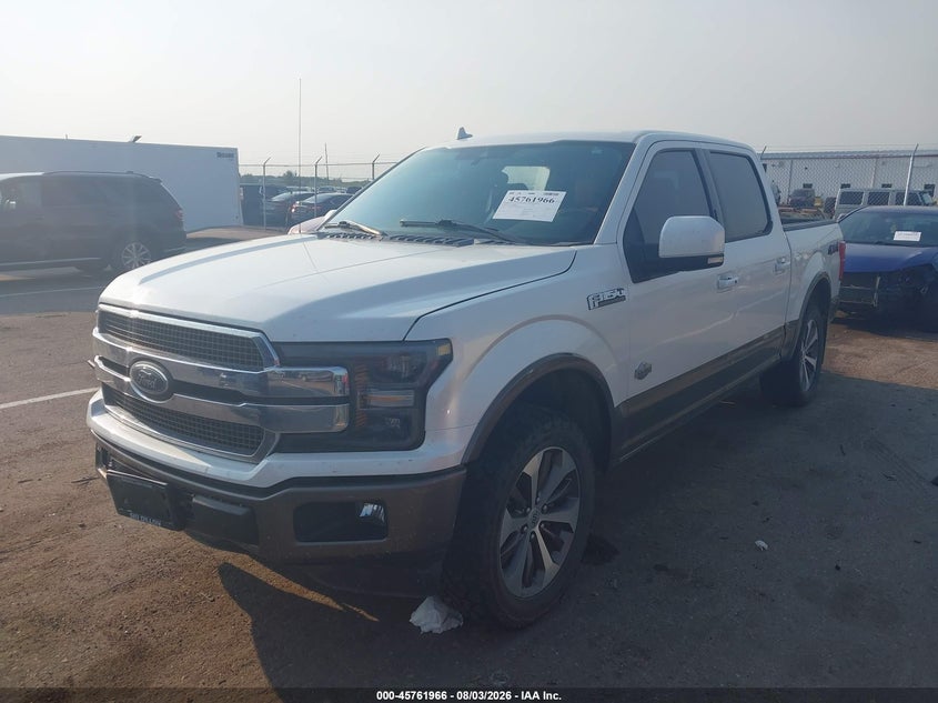 Vin: 1ftew1e51kfa61615, lot: 46260715, ford f-150 king ranch 20192