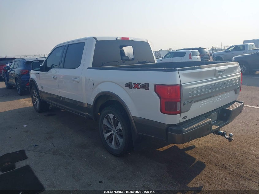 Vin: 1ftew1e51kfa61615, lot: 46260715, ford f-150 king ranch 20193