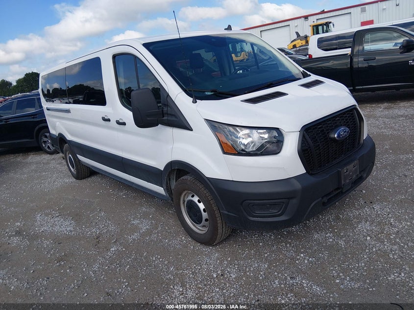 2021 FORD TRANSIT-350 PASSENGER VAN auction photo 1