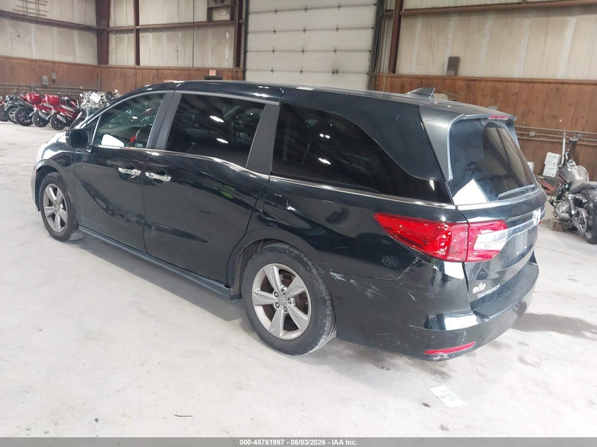 Vin: 5fnrl6h76kb072778, lot: 46260746, honda odyssey ex-l 20193