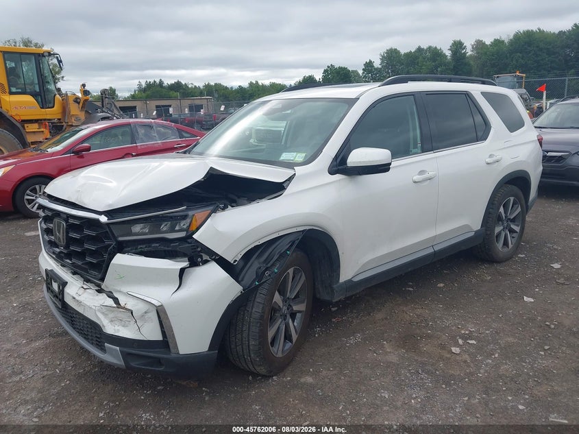 Vin: 5fnyg1h79sb008012, lot: 46260755, honda pilot touring 20252