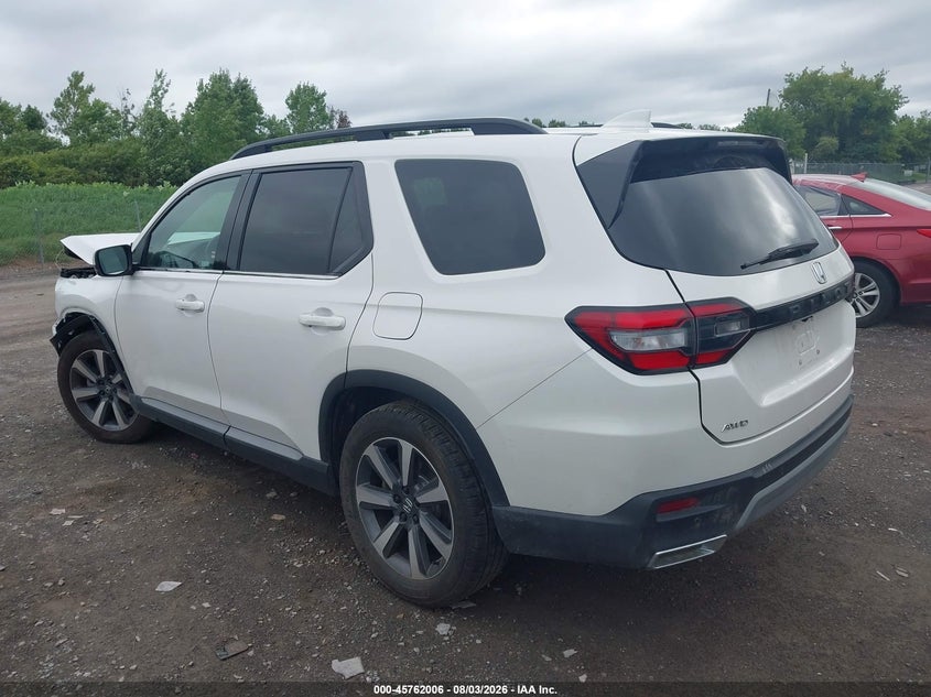 Vin: 5fnyg1h79sb008012, lot: 46260755, honda pilot touring 20253