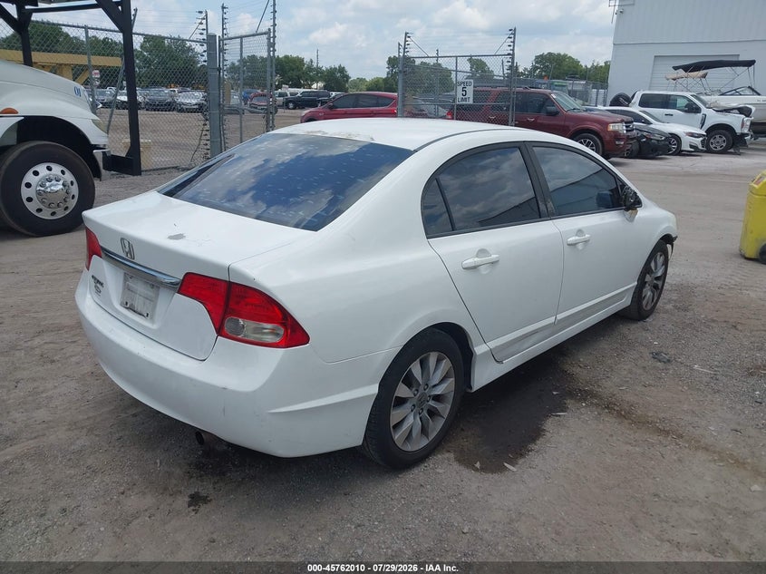 Vin: 2hgfa1f94ah504245, lot: 46260759, honda civic ex-l 20104