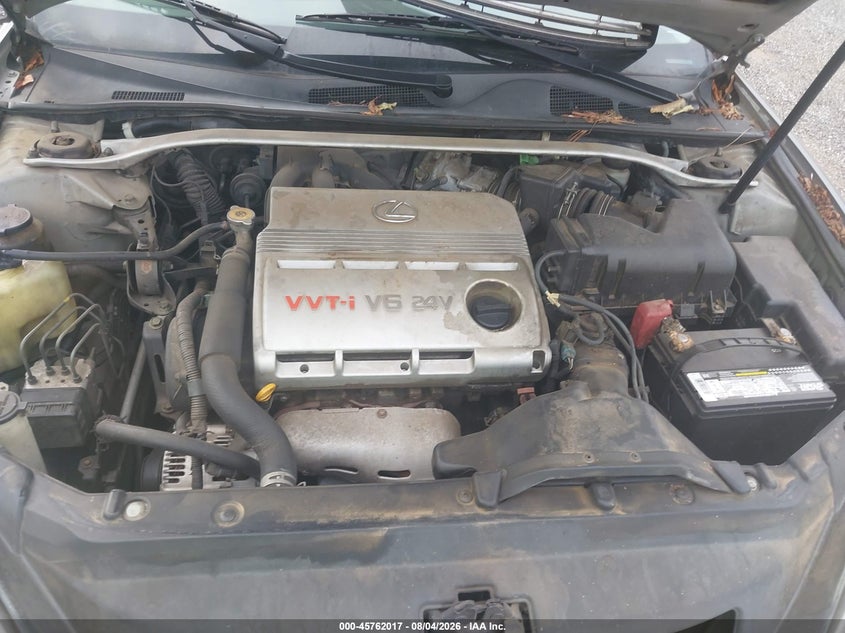 LEXUS ES 300 2003 VIN JTHBF30G430147351